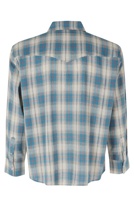 26SS 파운드 셔츠 FOSS26SR04012 098 Blue - FOUND