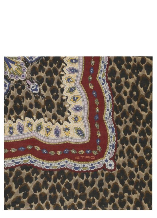 26FW 에트로 머플러/스카프 WAYA0001AK1ADX0860 Burgundy - ETRO