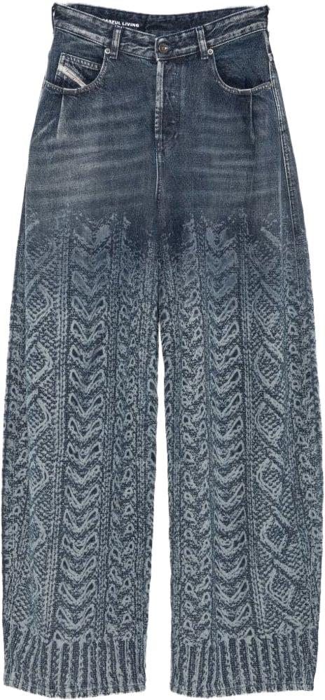 26FW 디젤 데님 팬츠 A24993007EV01 NAVY