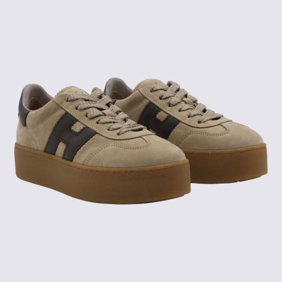26FW 호간 스니커즈 HXW6980FB6TUIE0CP4 Brown - HOGAN