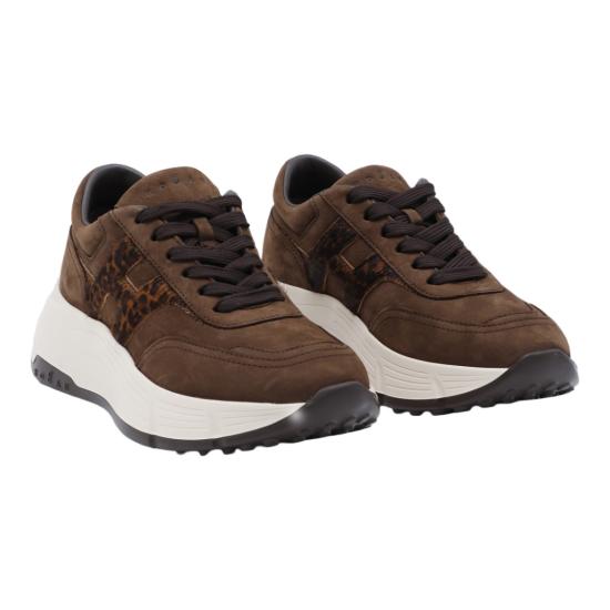 26FW 호간 스니커즈 HXW6690FR30VH80R1D Brown - HOGAN