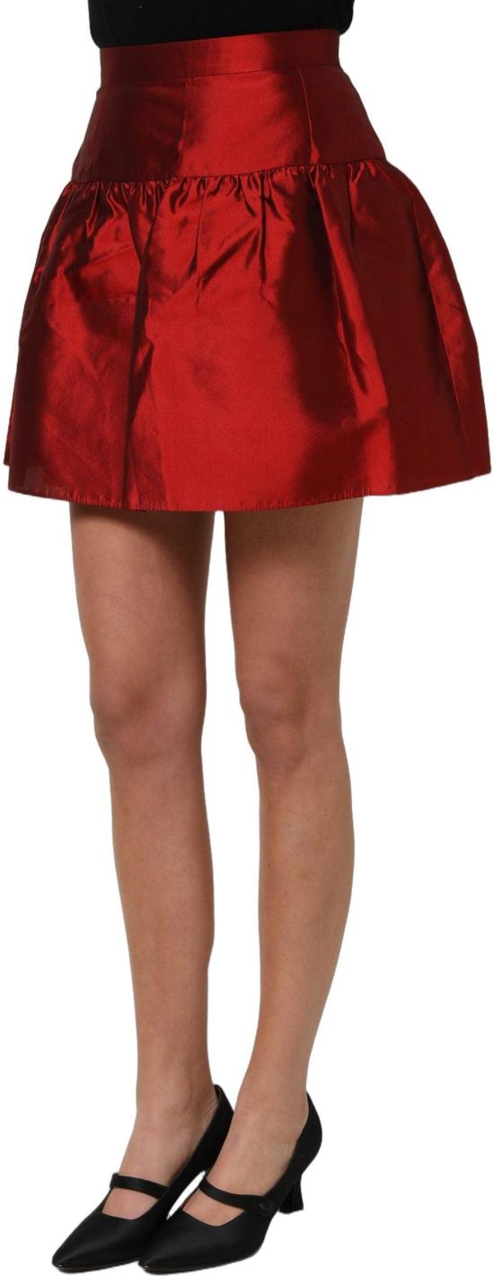 26FW 돌체앤가바나 숏 스커트 15798346219806 RED - DOLCE & GABBANA