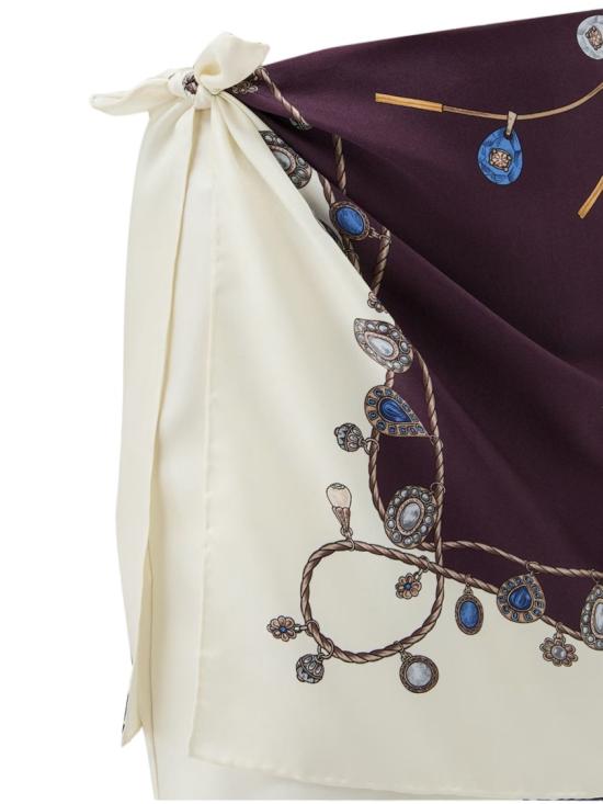 26FW 베르사체 스커트 10258201A186365R880 Purple - VERSACE