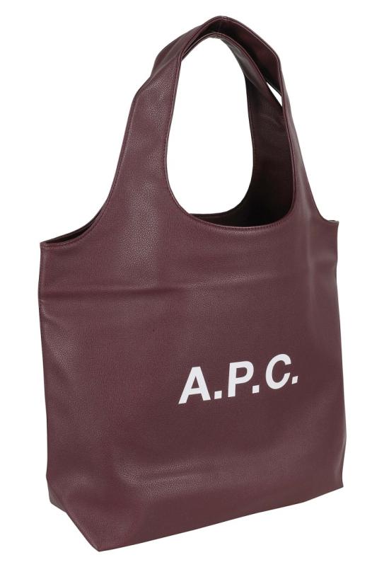 26SS 아페쎄 니논 토트백 PUABO M61565 098 Burgundy - A.P.C.