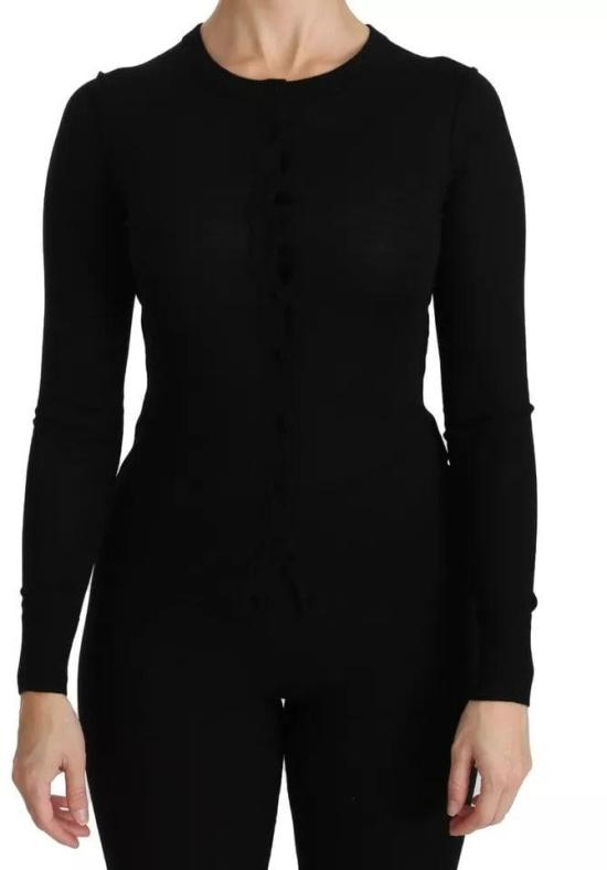 26FW 돌체앤가바나 긴팔 티셔츠 15853456687390 BLACK - DOLCE & GABBANA