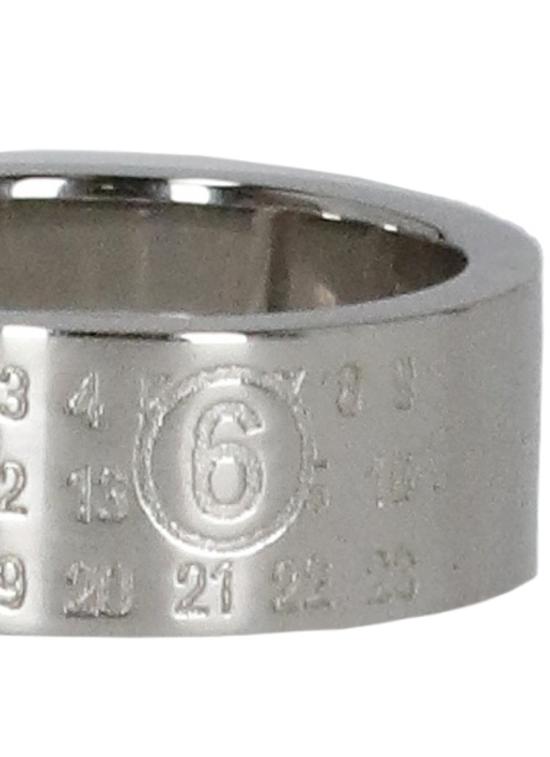 26SS MM6 메종마르지엘라 반지 SM6UQ0057P6469951 Silver - MM6 MAISON MARGIELA