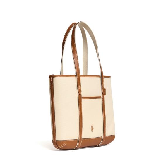 26SS 폴로 랄프로렌 토트백 428P03085001 Neutrals - POLO RALPH LAUREN