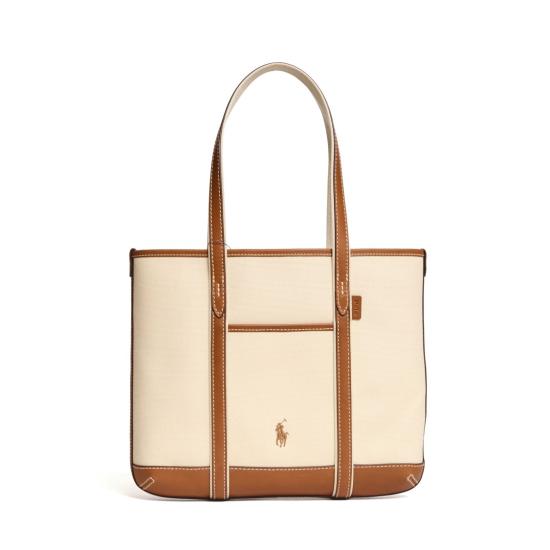 26SS 폴로 랄프로렌 토트백 428P03085001 Neutrals