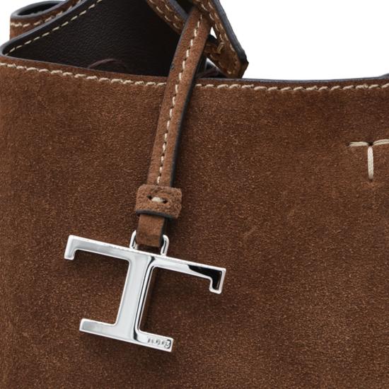 26FW 토즈 마이크로 토트백 XBWAPAEL000XBL246F Brown - TODS