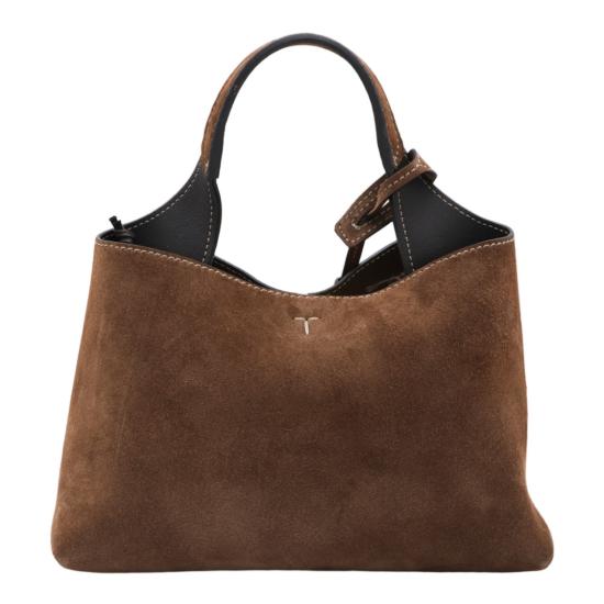 26FW 토즈 마이크로 토트백 XBWAPAEL000XBL246F Brown - TODS