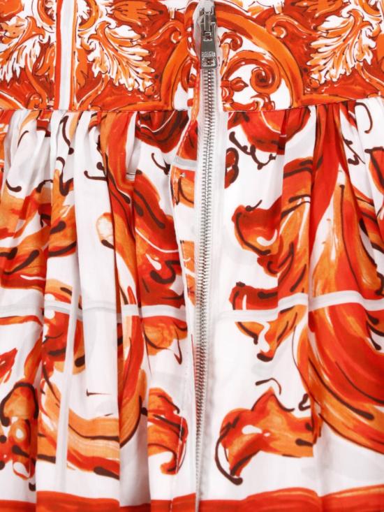 26FW 돌체앤가바나 스커트 F4CB1T GDDRLS9000 Orange - DOLCE & GABBANA