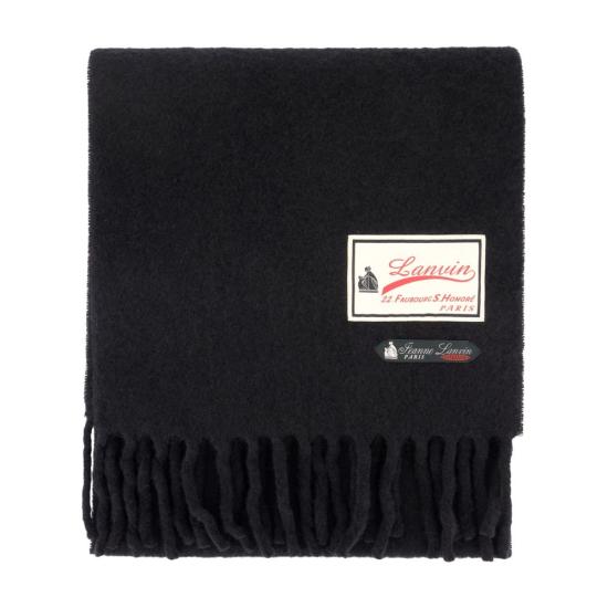 26FW 랑방 머플러/스카프 AW SAPSC5 WSET A26 10 BLACK