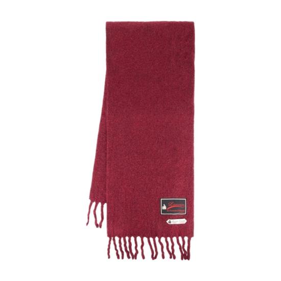 26FW 랑방 머플러/스카프 AW SAPSC5 WSET A26 391 BURGUNDY - LANVIN