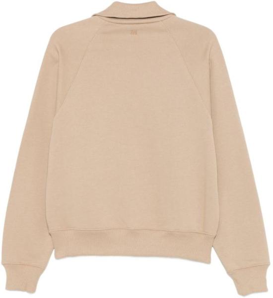 26FW 아미 긴팔 티셔츠 USW798 747A184 BEIGE - AMI