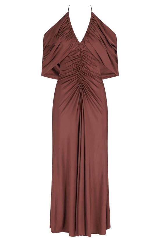 26SS 셀프 포트레이트 원피스 SS26 161M 098 Brown