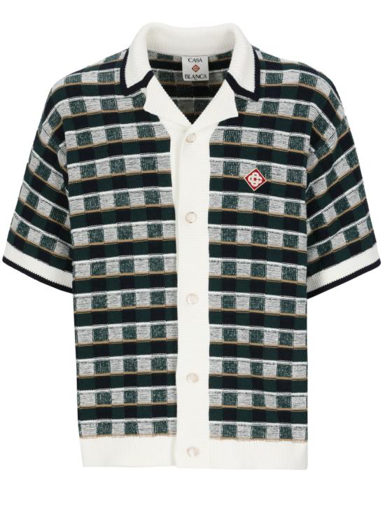 26FW 카사블랑카 셔츠 MPF26KW142501COTTON Green