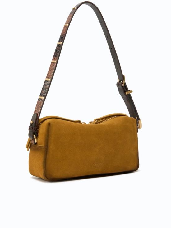 26FW 핑코 숄더백 106967 A3DB Brown - PINKO
