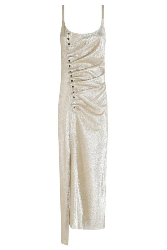 26SS 파코라반 원피스 23PJR0522VI0261 098 Metallic