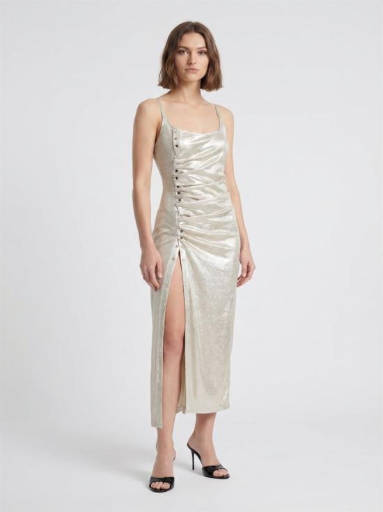 26SS 파코라반 원피스 23PJR0522VI0261 098 Metallic - PACO RABANNE
