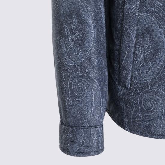 26FW 에트로 셔츠 MRBA010999SASZ5X0883 Blue - ETRO