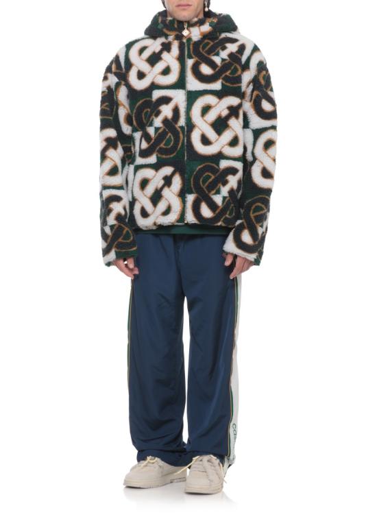 26FW 카사블랑카 자켓 MPF26JK49801FLEECE Green - CASABLANCA
