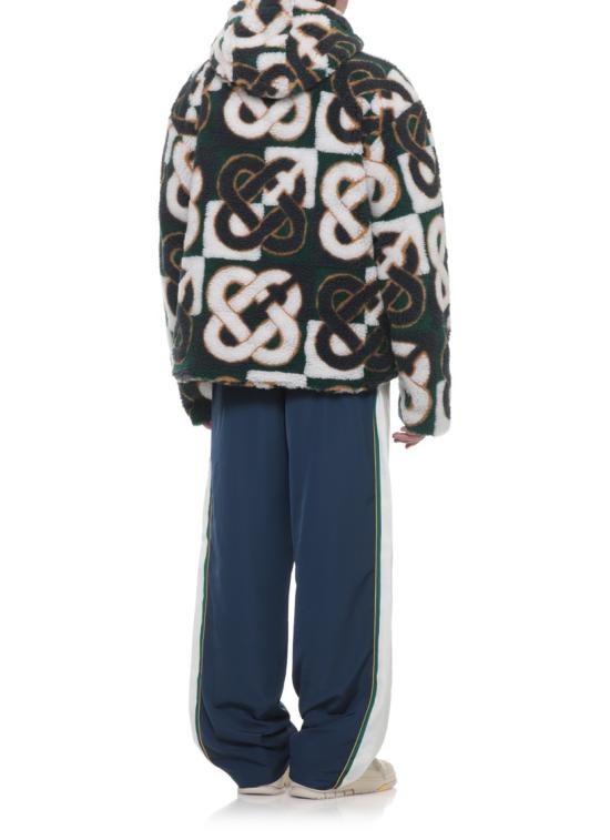 26FW 카사블랑카 자켓 MPF26JK49801FLEECE Green - CASABLANCA