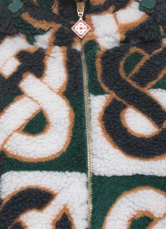 26FW 카사블랑카 자켓 MPF26JK49801FLEECE Green - CASABLANCA