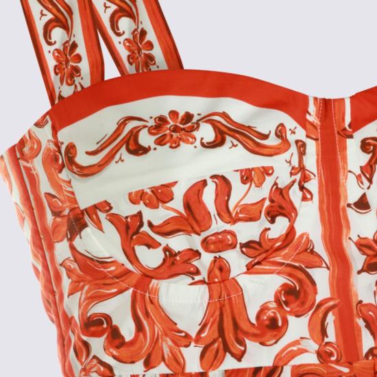 26FW 돌체앤가바나 원피스 F6UT1TGDDRLS9000 Orange - DOLCE & GABBANA