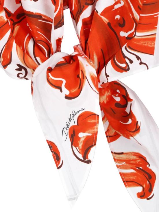 26FW 돌체앤가바나 탑 F5S65T GDDRDS9000 Orange - DOLCE & GABBANA