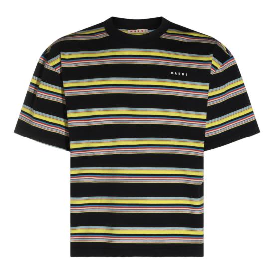 26FW 마르니 반팔 티셔츠 HUJY0001S0UTC682STY48 Multicolor