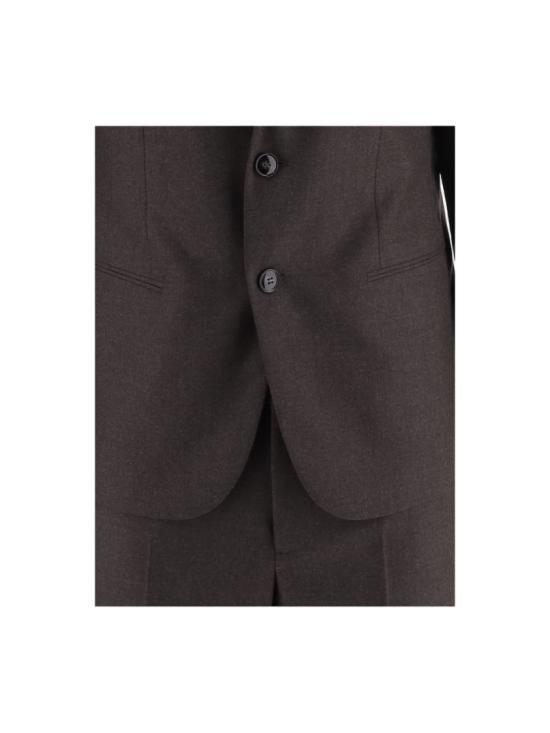 26FW 조르지오 아르마니 수트 세트 GM004604TE23860U6141 Brown - GIORGIO ARMANI