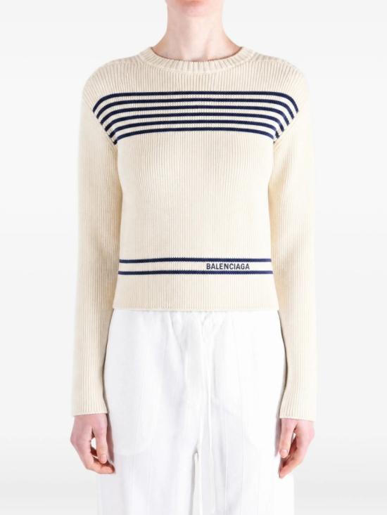 26FW 발렌시아가 니트웨어 876806 T3461 Neutrals - BALENCIAGA