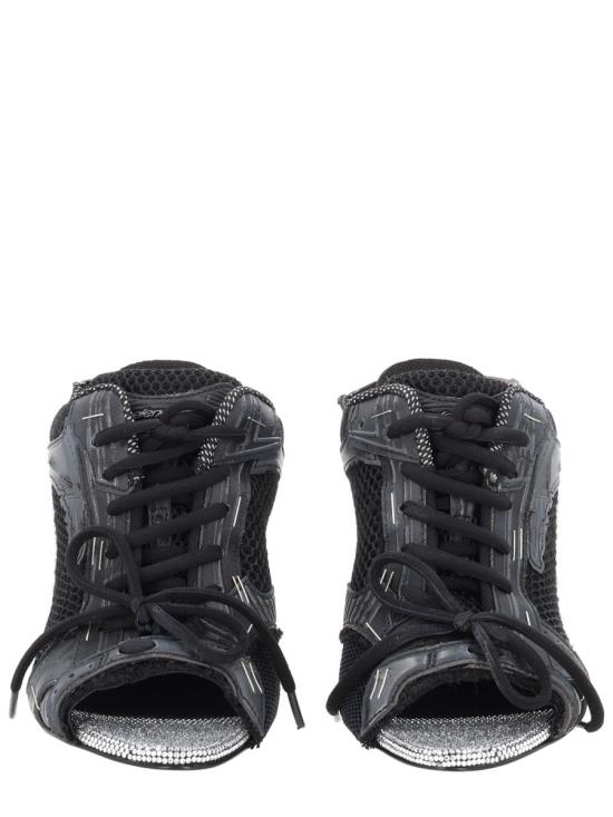 26SS 발렌시아가 스테이플러 샌들 힐 853765 WSPLH1000 BLACK