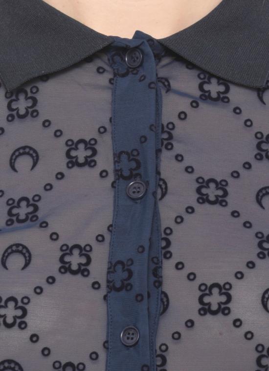 26SS 마린세르 탑 WSI037ACJER0005BL90 Blue - MARINE SERRE