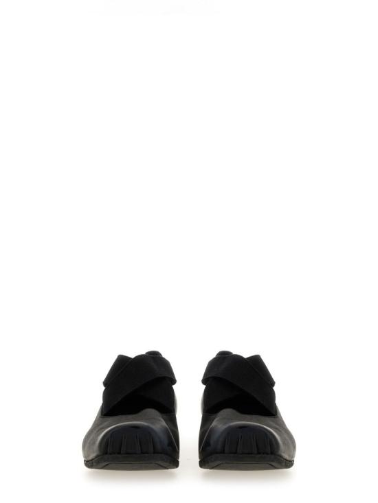 26FW 우마 왕 플랫 슈즈 US9001 UW900 BLACK - UMA WANG