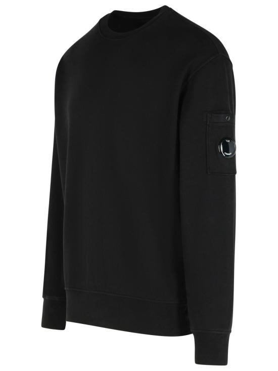 26FW 씨피 컴퍼니 탑 RFCMSS718A 006372G 999 BLACK DOM - C.P. COMPANY