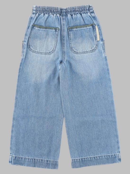 26FW [키즈] 스텔라 맥카트니 스트레이트 팬츠 TZ6C00K Z0746606 BLUE - STELLA MCCARTNEY