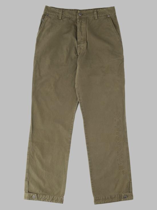 26FW 오프화이트 스트레이트 팬츠 44MCF04R F26F001312 GREEN
