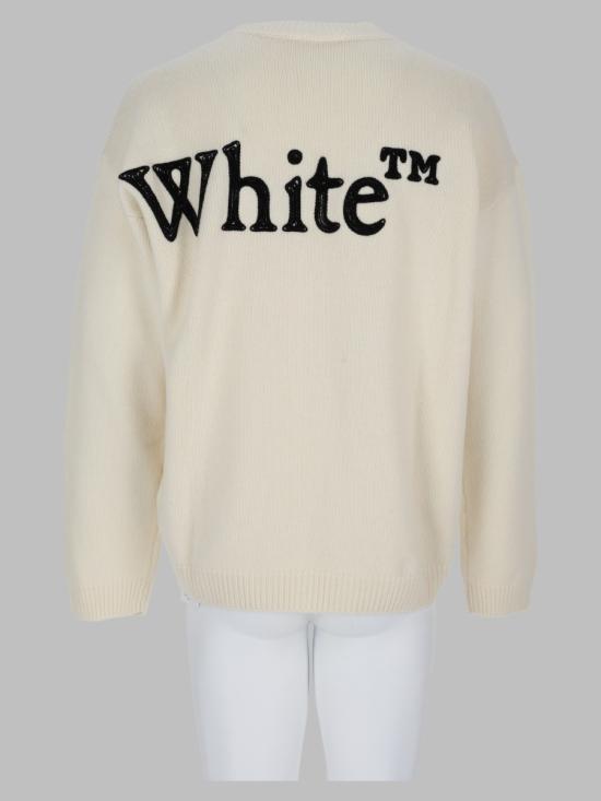26FW 오프화이트 스웨터 44MHE20Q F26K001110 IVORY - OFF WHITE