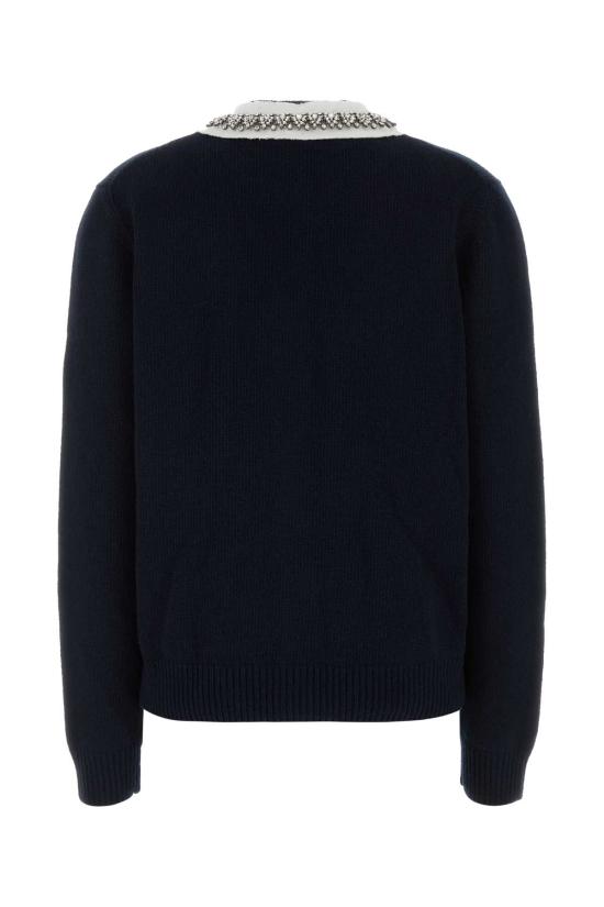 26FW 프라다 스웨터 P25O51SOOO6556 F0008 Blue - PRADA
