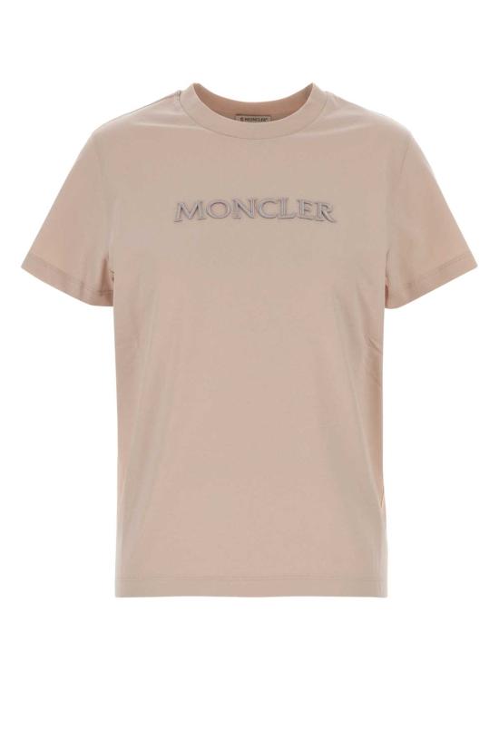 26FW 몽클레어 반팔 티셔츠 L20938C0002189AUO 50X Pink