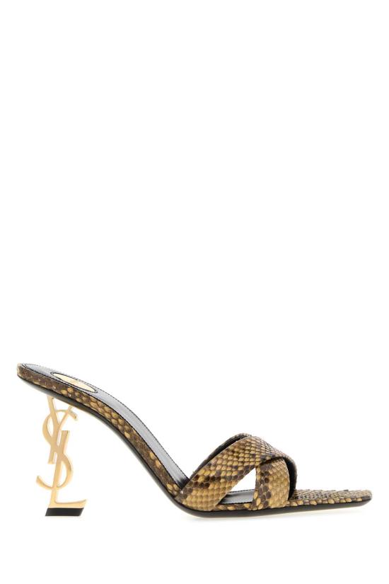 26FW 생로랑 뮬/슬리퍼 867791LAAO1 7090 Animal Print