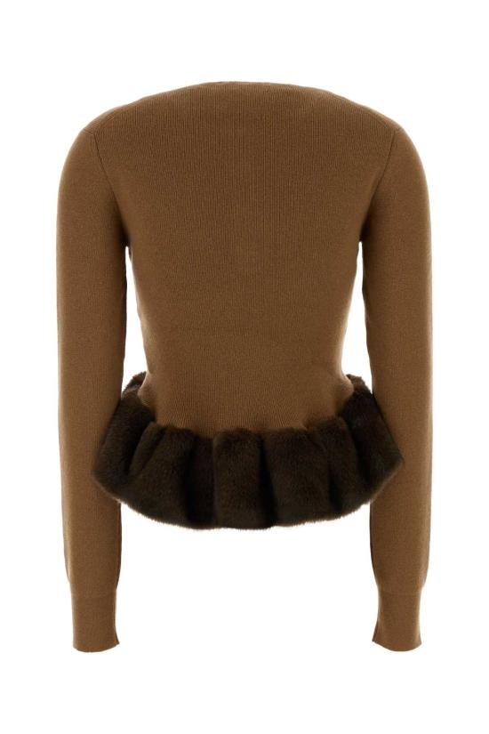 26FW 스텔라 맥카트니 스웨터 6K12773S2673 2742 Camel - STELLA MCCARTNEY