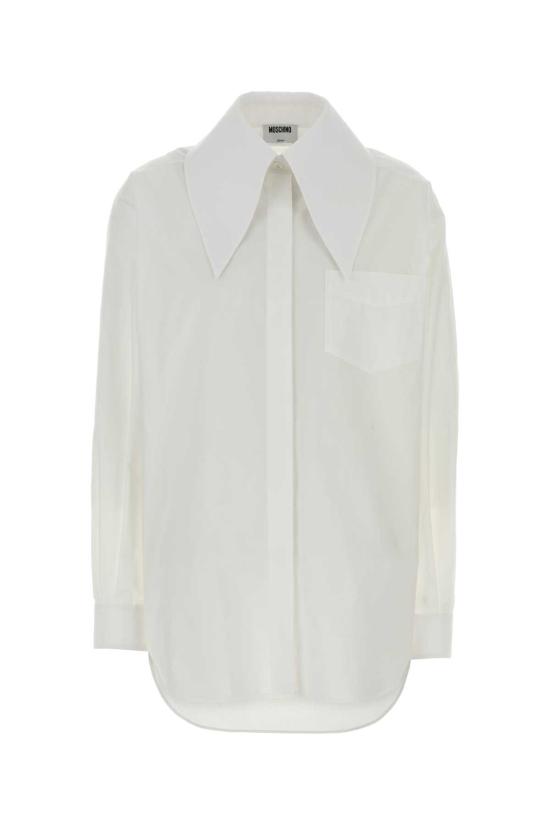 26FW 모스키노 셔츠 262D02055431 1001 White