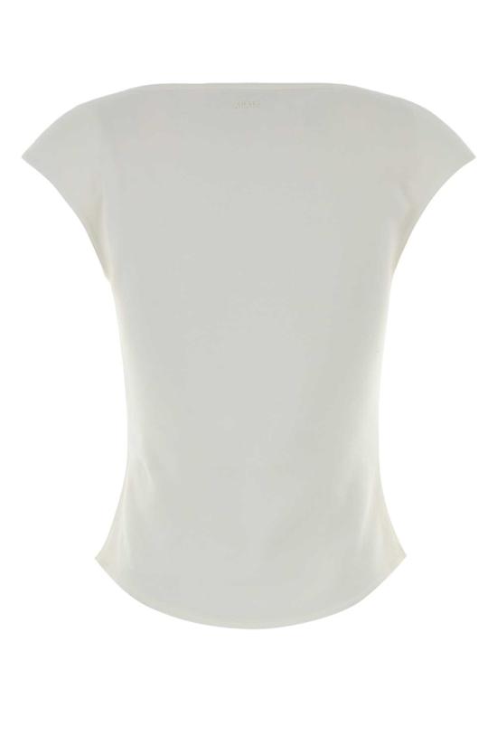 26FW 알라이아 반팔 티셔츠 AA9I0021J095C 000 White - ALAIA