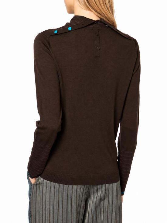 26FW 폴 스미스 스웨터 W1R954NW11271 69 DARK BROWN - PAUL SMITH