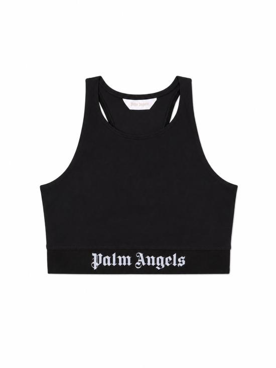 26FW 팜앤젤스 반팔 티셔츠 PAWVO001FB001 1010 BLACK