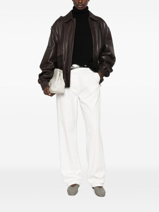 26FW 더로우 스트레이트 팬츠 R000306 W4693VWH WHITE - THE ROW