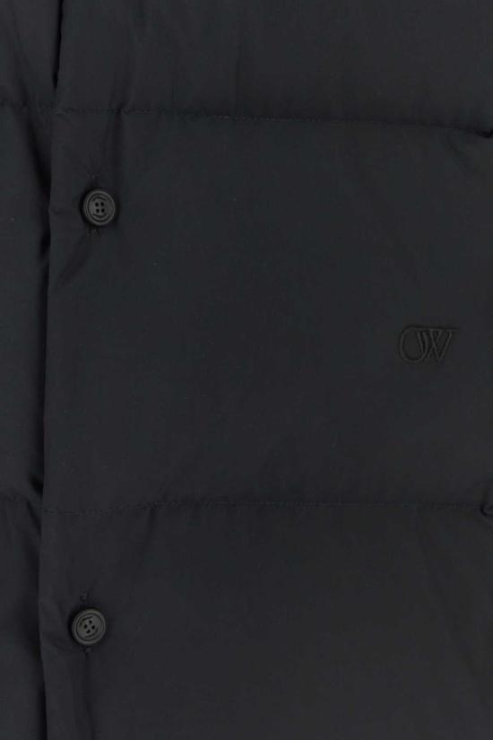  오프화이트 패딩 OMEJ001F23FAB002 1010 BLACK - OFF WHITE