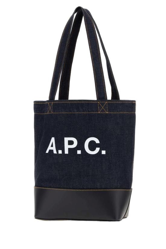 26FW 아페쎄 악셀 스몰 토트백 COHLOM61568 IAK NAVY - A.P.C.